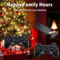Wireless Retro Game Console, New Game Stick Lite 2025 Best Childhood Memories, Plug and Play Video Game Stick Built in 20000+ Games,9 Emulator Console, Dual 2.4G Wireless Controllers,4K HDMI Output with Stick (2 Controller, 1 Game Stick). 