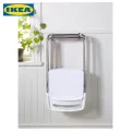 IKEA Folding Chair : NISSE, Black | White. 