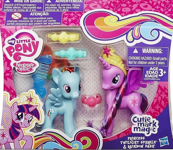 My Little Pony Friendship Magic, Figures with Accessories, Toys for Girls.