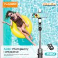 Live K10 PRO 200CM Tripod Stand Selfie Stick Two Lights Chargeable Bluetooth Camera Stand Ring light Stand DSLR Stand Selfiestick Vlogging Stick Mobile Stick Foldable 360 Rotatable Stainless Steel Tiktok Stand Youtube Traveling All in One Piece. 
