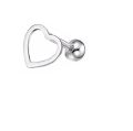 Piercing 1 PIECE Heart Helix Nose Ring Body Jewelry. 