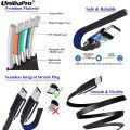 Flat USB C to C PD 100W 5A Fast Charger Cable 10mm Tip for Doogee V10 | S98 S97 S96 S86 S59 S68 Pro | S88 Plus Rugged Phones. 