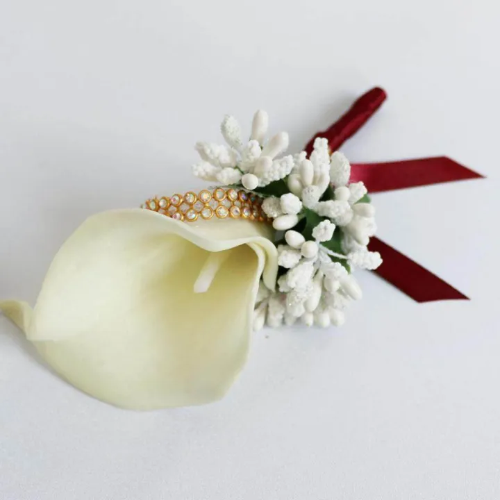 2pcs%20Calla%20Wedding%20Boutonniere%20Corsage%20Prom%20Brooch%20Pin%20-%20Image%209