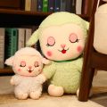 Cute little wool plush toy rag doll doll pillow doll doll girl Valentine's Day small gift girl heart. 