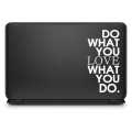 Do What You Love Quote Laptop Sticker Decal New Design, Laptop Accessories, Laptop Decoration, Car Stickers, Wall Stickers High Quality Vinyl Stickers. 