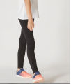 Bindas Collection Stretchable Black Lycra Cotton Jersey Legging Tights For Girls. 