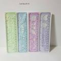 PACK OF 4 STENCIL SCALE SET- Student Scale Set- 4Pcs Candy Color Cute Art Graphics Symbols Drawing Template Ruler 15CM-. 