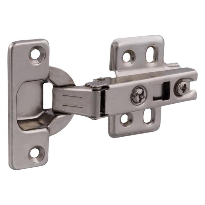 Nickel Plated Self-Close Concealed Cabinet Hinge HAFELE STEEL SOFT-CLOSE CLIP-ON CONCEALED HINGES 64MM 2 PACK  - kitchen kabza