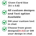 Customized Nikkah/Wedding Cards without Chocolate/Nikkah Cards for Tasbeeh Counter/Nikkah Cards for Candy /Wedding Cards for Chocolate/Wedding Cards for Tasbeeh Counter/Wedding Favors Cards. 