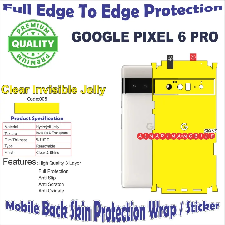 Google%20Pixel%206%20Pro%20Full%20Back%20Protection%20Skin%20wrap%20With%20Sides%20And%20Camera%20Protection%20Top%20Qaulity%20360%20Back%20Protection%20Sheet%20/%20Sticker%20With%20Sides%20And%20Top%20Bottom%20In%20Various%20Textures%20-%20Image%207