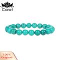 Carat Purifying Faux Crystal Bracelet Unisex Agate Bracelet for Positive Energy Balance Multiple Colors Daily Wear Parties Couple Jewelry Reiki Healing Bracelet. 