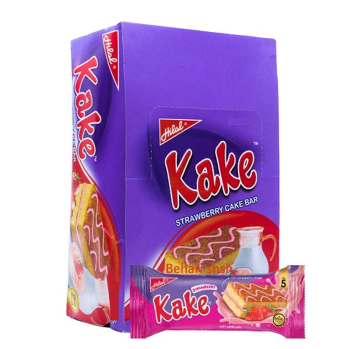 Hilal Rich Strawberry Cream Kake 1Box in 48pcs