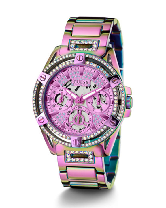 Guess%20Womens%20Multi-Color%20With%20Crystals%20Stainless%20Steel%20Case%20With%20Day+Date%20Multi-Color%20Crystals%20Dial%20Multi-Color%20Stainless%20Steel%20Bracelet%20Watch-GW0464L4%20-%20Image%202