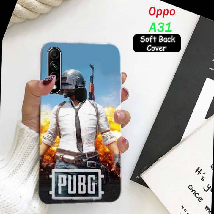 Oppo_A31 Back Cover - PUBG - 2Gud Soft Case Cover Pouch