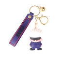 Jujutsu return to the anime 3D three-dimensional soft rubber keychain, Fushiguro Megumi Gojo, Gojo, Gojuku, key ring, small ornament gifts. 
