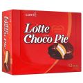Lotte Choco Pie Chocolate Biscuits (Pack of 12). 