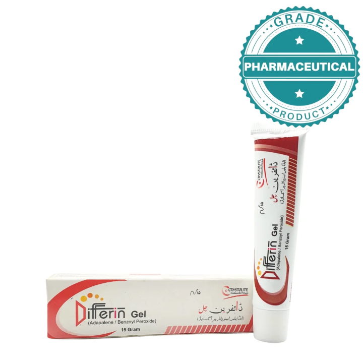 Differin Gel for Acne 15g | Dual-Action Treatment | best moisture & Cream for Men