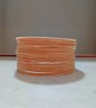 Peach | 24 pieces/ 2 Dozen velvet glass bangles of all sizes ( do, sawa do , dhai ). 