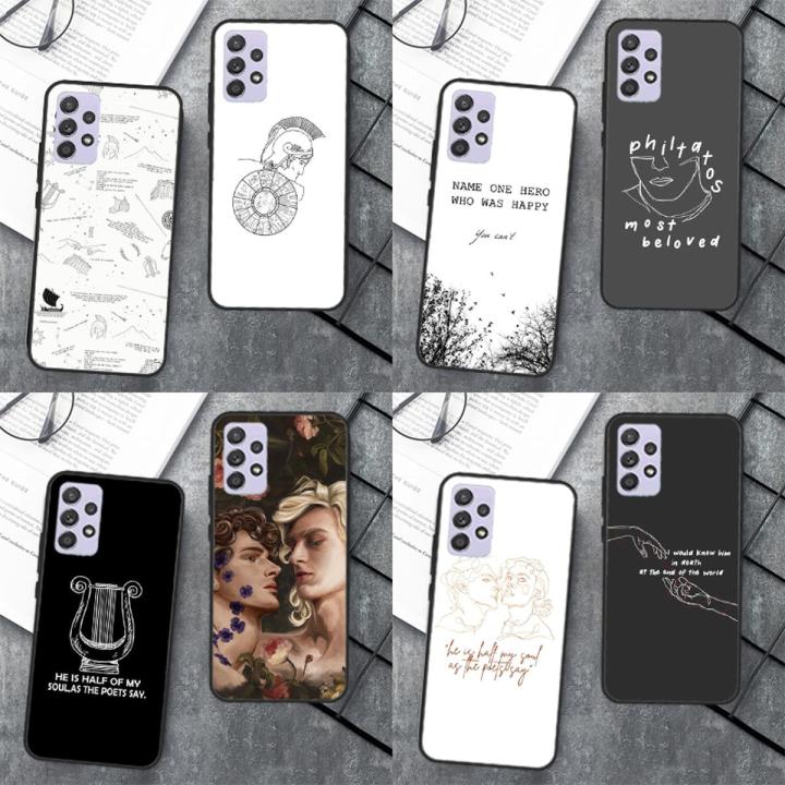 The Song Of Achilles Case For Samsung Galaxy A71 A51 A31 A21S A50 A70 A12 A22 A32 A42 A52 A72 A52S Phone Cover