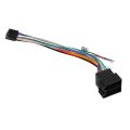 2pcs DVD Playe Radio Audio Car Android Head Unit Cable Connector ISO Cable Adapte Wiring Harness 16 Pin Plug. 