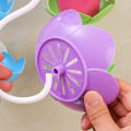 4Colors Flowers Shape Wall Mounted Soap Containers Dish Double Layer Soap Holder Tray Bathroom Soap Dishes. 