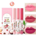 Dragon Ranee 3PCS New Velvet Matte Lip Gloss Waterproof Long Lasting Lip Balm Moisturizing Makeup 1.5g*3 DR34. 