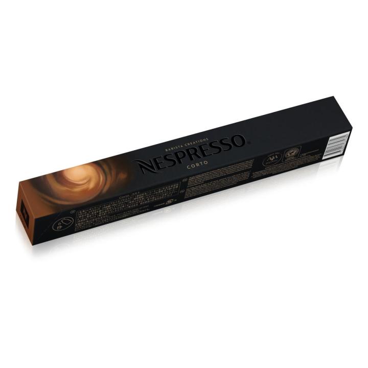 Nespresso Corto coffee - 10 capsules Per Pack