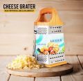 Stainless Steel Manual Grater Kadu Kash 6 Sided for Cheese Fruits Vegetables And More 6x5 inches. 