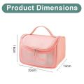 Wash Bag Toiletries and Cosmetic Organizer Bags with Full of Storage | Make Up Bags Pouch with Zipper For Travelling | Multipurpose Luxury Traveling Cosmetic Bags for Women. 