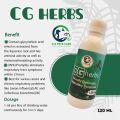 CG Herbs Oral Solution Naturally  Eleminates Respiratory Symptoms 120ml For All Birds. 