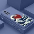 Red Sun Sea Waves Phone Case For Xiaomi Redmi Note 12 12S 11 11S 11T 10 10A 10T 10S 9T 9 8 7 Pro Plus 10C 9A 9C 9T 4G 5G Cover. 