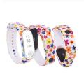 Mi4 Band Strap & Mi3 Band Strap Printed A One Natural Flowers Color Full Matching Girls & Boys Strap for Mi Replacement Waterproof Wrist Band Printed Strap for Xiaomi Mi Band 4 & 3 Smart Activity Tracker -Printed (Only 1 Strap - Chip not Included). 
