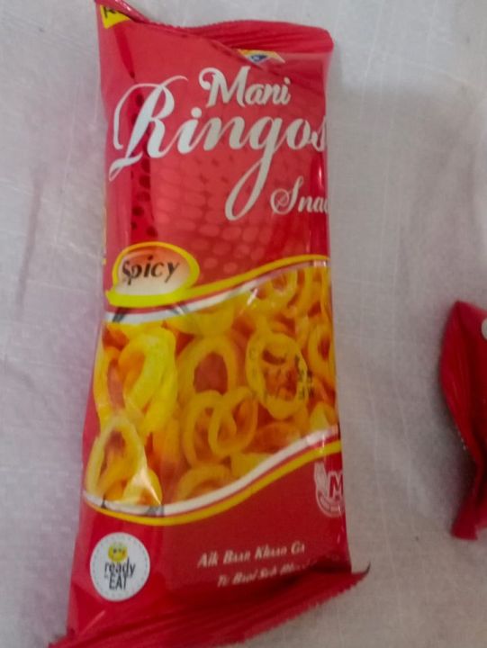 RINGO Snacks Spicy  Pack of 12