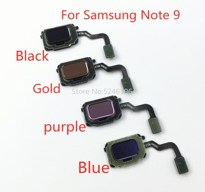 1pcs Original Fingerprint Sensor Flex Cable For Samsung Galaxy Note 9 Note9 SM-N960F N960FD N960U N960N N9600 Touch ID Replace