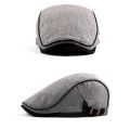 Men Street Newsboy Hat Retro British Beret Hats Men Peaked Painter Caps Forward Gatsby Cabbie Hats. 