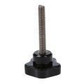 M8 x 50mm Thread Star Hand Knob Tightening Screw with 1Pcs Hand Tool Toggle Clamp Vertical Clamp Stroke Push Pull 301AM. 