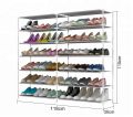multi layers Shoe Racks portable for 20 to 36  pairs washable cloth cover , 12mm steel pipes  shoe cabinet Storage. 