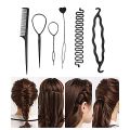 Hair Styling Tools - Hair Styling Tool Kit - 6Pc/Set Braiders Hair Twist Styling Clip Stick Bun Maker Braid Tools Hair Braider Accessories Hot for Women Lady Girls - New Hair Styling Tools. 