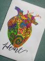 Coloring Book For Adults  (Volume 1) With Free Markers. 