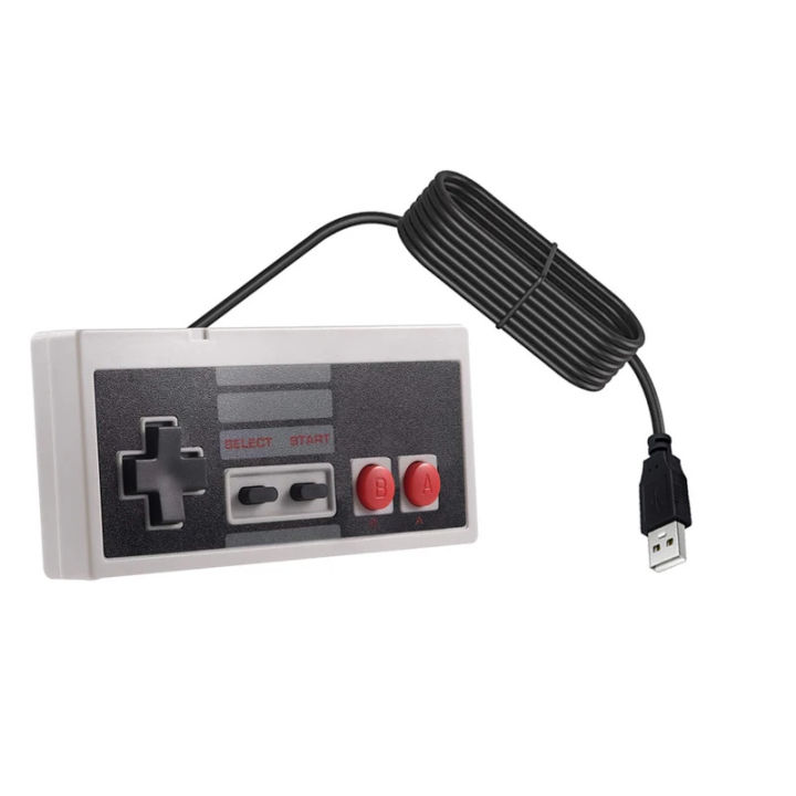 Wired USB Controller Gamepad PC/USB/NES Computer Video Games Handle Retro USB NES Controller Joystick Controle Manttee For NES