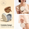 Folding Sunglasses In Round Packaging Handbag Decorative Sun Glasses Outdoor Travel Sunscreen Sunglasses Women UV400 Trendy Sunglasses For Women Polarized Round Chic Retro Sunglasses. 
