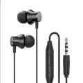 Lenovo HF130 Wired Earphone 3.5mm In Ear With Mic Headset Sound Heavy Subwoofer Driver Stereo Earbuds Sports Headphone. 