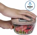 Manual Speedy Chopper Garlic Slicer Hand-power Food Blender Cutting Machine Shredder Gadget , Nuts crusher,kitchen gadgets,smart gadgets, ginger,onion etc paste maker and chopper, mini ,small,medium & large hand chopper. 
