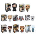 9cm PVC Jon Snow Daenerys Grogon Game of Thrones Funko Action Figure Bauble Gift. 