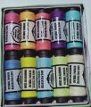 Sewing Machine Thread 10 Spools Multi Colour Box 100% Polyester Nalkii Dhaaga Reel. 