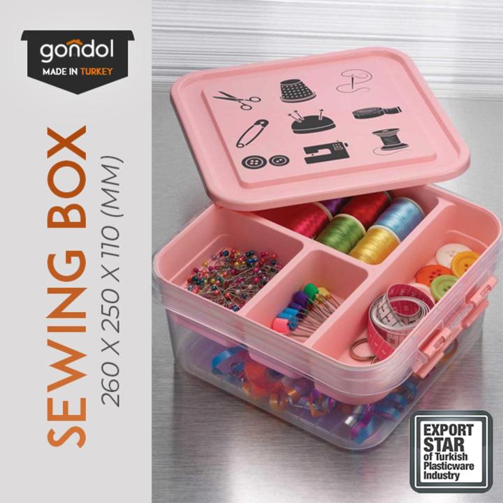 Sewing Box - Sewing Gear Plastic Storage