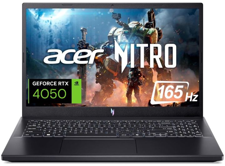 Acer Nitro V 15 ANV15-51-510Z Gaming Laptop 13th Gen Core i5-13420H, 16GB DDR5, 512GB SSD, NVIDIA RTX 4050 6GB Graphics, Backlight Keyboard, 15.6" FHD IPS 165Hz, Windows 11 Home, 1 Year Acer Official Local Warranty