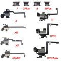 Ear Speaker Earpiece Flex Cable For iPhone 7 7P 8 Plus X XR XS MAX 11 12 Mini Pro Max Replacement Parts. 