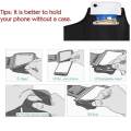 Armband for Phone Running Armband Fits Gym Workout,Water Resistant Cell Phone Holder Case with Fingerprint ID Access,Keys Holder Adjustable Band. 