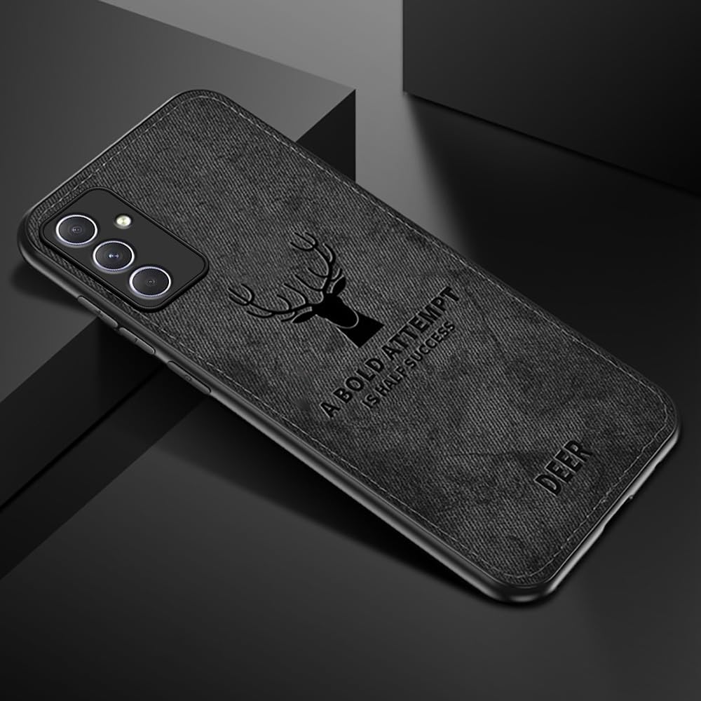 Lahore Mobile Case For Samsung A34 Hybrid Soft TPU Deer Pattern Leather Shockproof Case Cover - Samsung A34 Back Cover 2